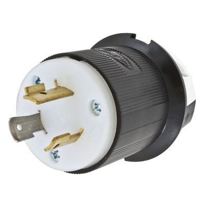 Hubbell HBL2330 AC Receptacle NEMA L7-20 Female Black 277 Volt 20 Amp