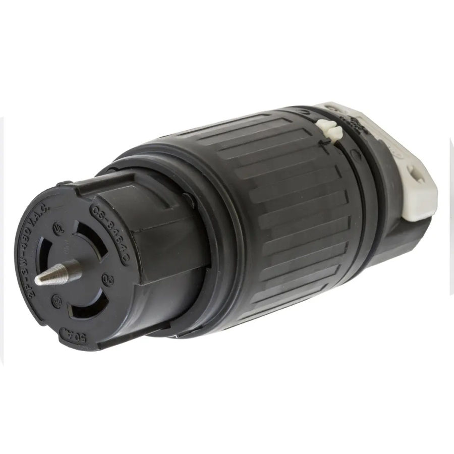 HUBBELL CS8464C California Standard 50A/480V Female AC Connector