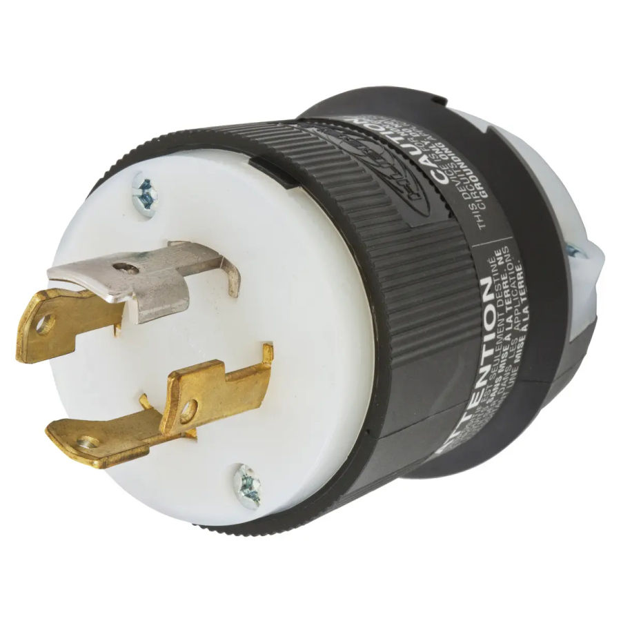 Hubbell HBL2771 AC Plug NEMA L20-30 Male