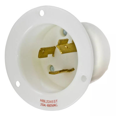 Hubbell CS8369 Locking Receptacle Non-NEMA 50 A, 250V AC, 3 - Foto 13