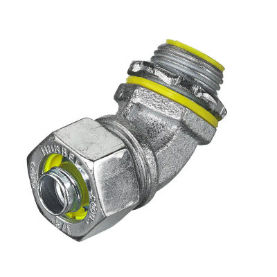 Hubbell H03841 Conduit Liquidtight Metallic Fitting 45 Hubbell H03841 Conduit Liquidtight Metallic Fitting 45