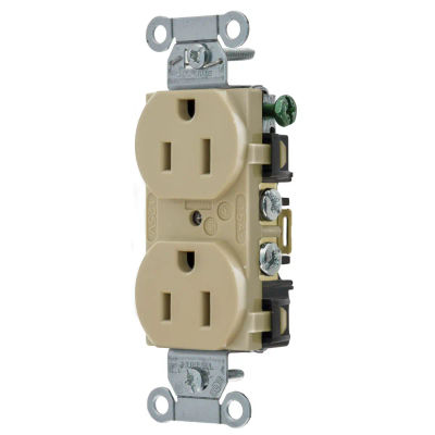 Hubbell HBL8330A AC Receptacle NEMA 18-30 Female Black 120/208