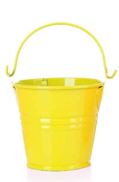 yellow bucket