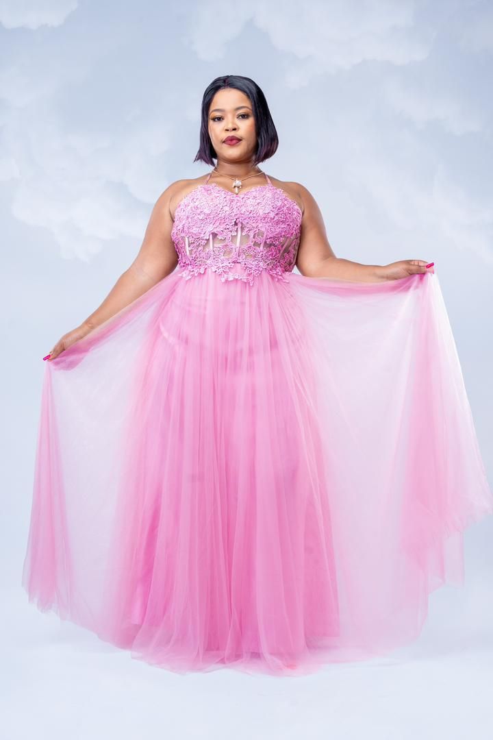Bubblegum Pink Whimsical Tulle Dress