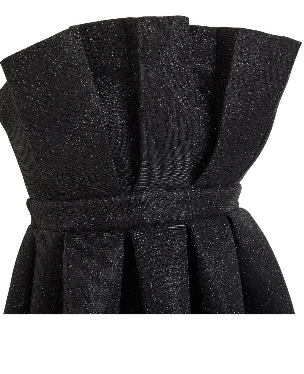 Glamour Hour Pleated Strapless Skater Dress