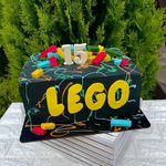 Торт "Красавчик Лего"