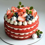 Торт "Красный бархат"