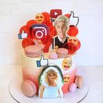 Торт "YouTube"