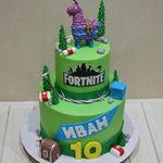Thumbnail №1 | Торт "Fortnite"