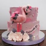 Thumbnail №2 | Торт "Розовый фламинго"