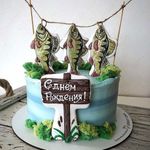 Торт "Сушим рыбку"
