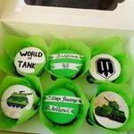 Набор капкейков "World of Tank"