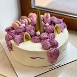 Торт "Рог единорога"