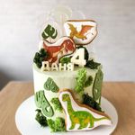 Торт "Динозаврики"