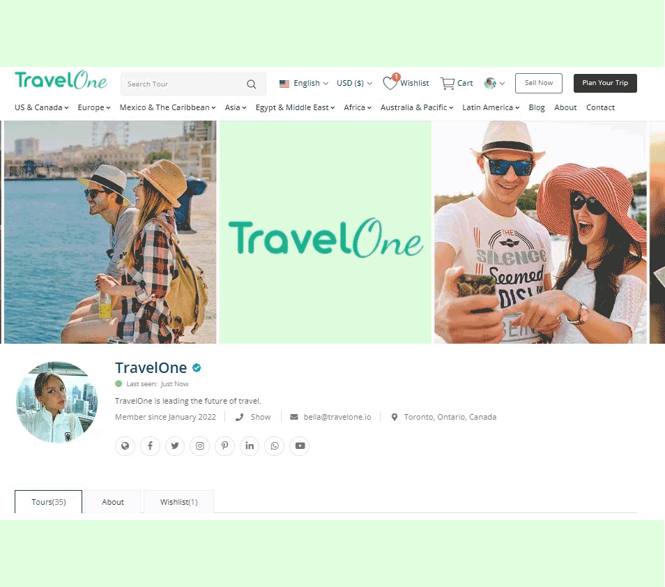 Left Banner SEO Title
