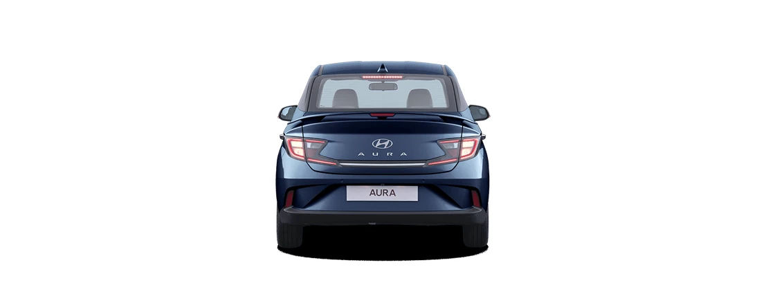 Rear Design with Connected Chrome Garnish and Integrated Trunk Lip Spoiler