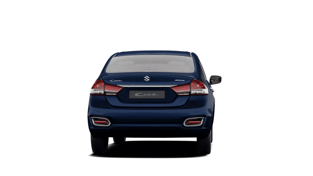 Wide Rear Stance with Split Combination Tail Lamps and Chrome Bumper Accents