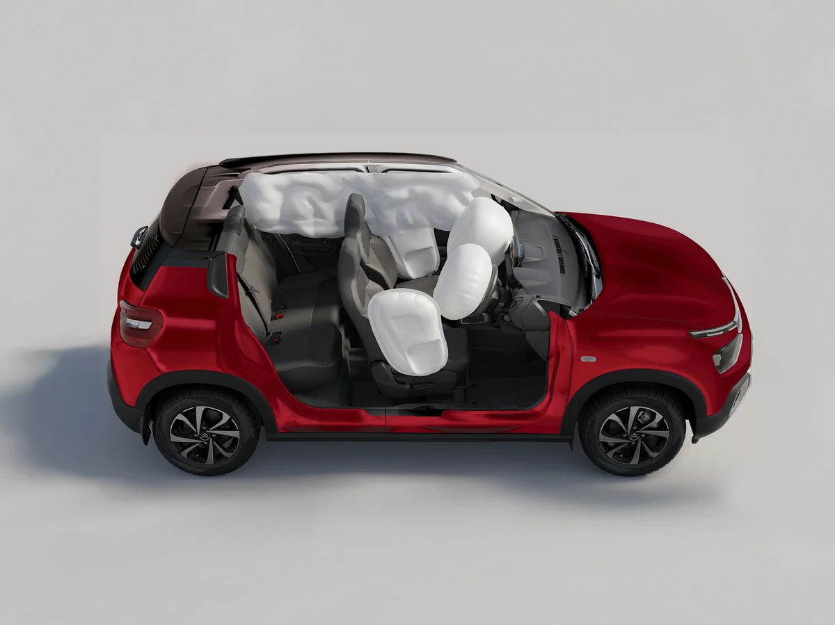 6 Airbags Standard Safety Shield