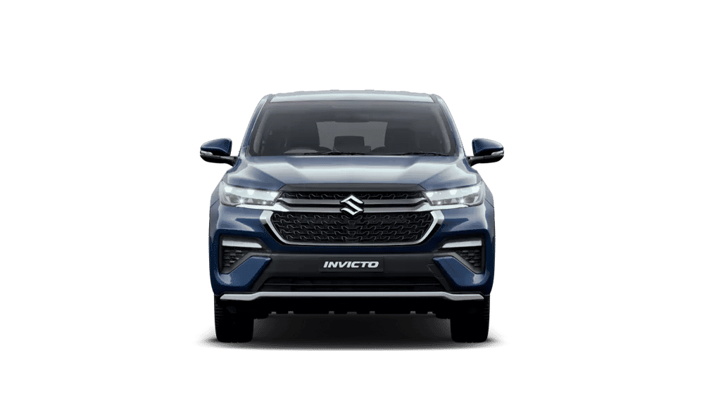 Imposing Dual Chrome Front Grille with Distinctive LED DRLs and Headlamps