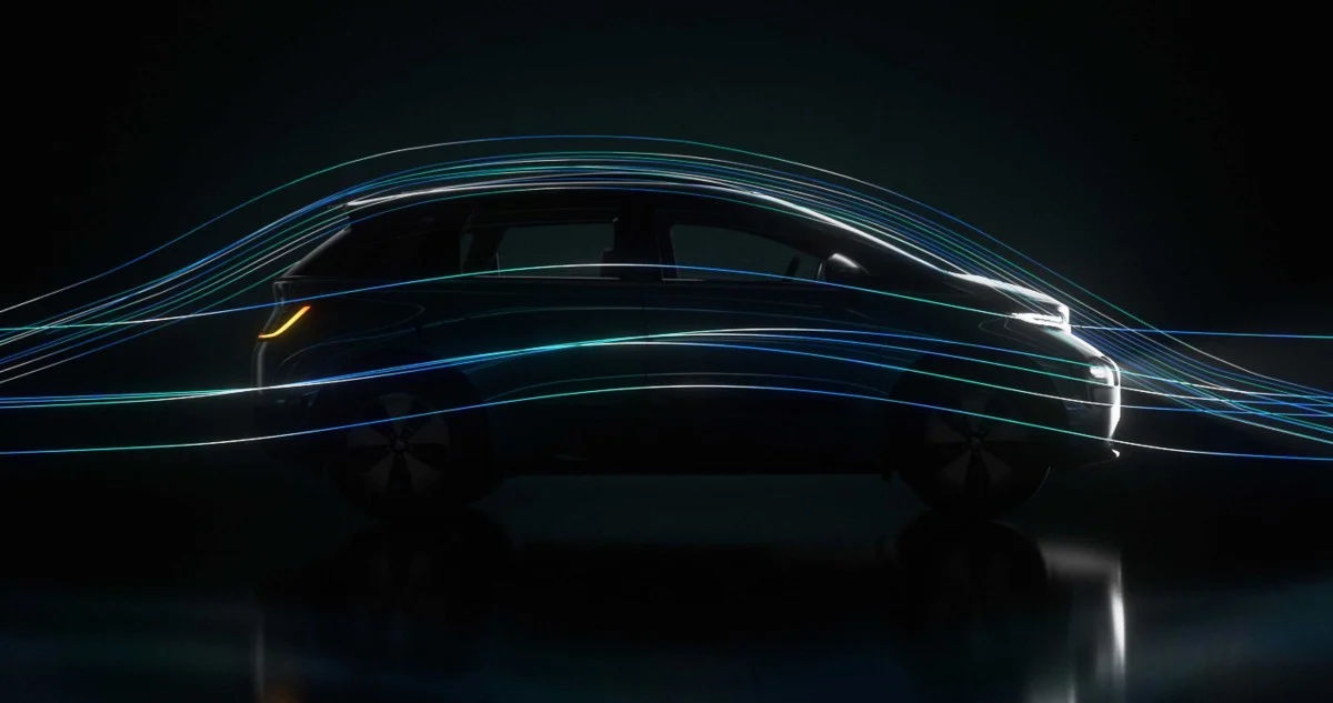 Futuristic AeroGlide CUV Exterior Design