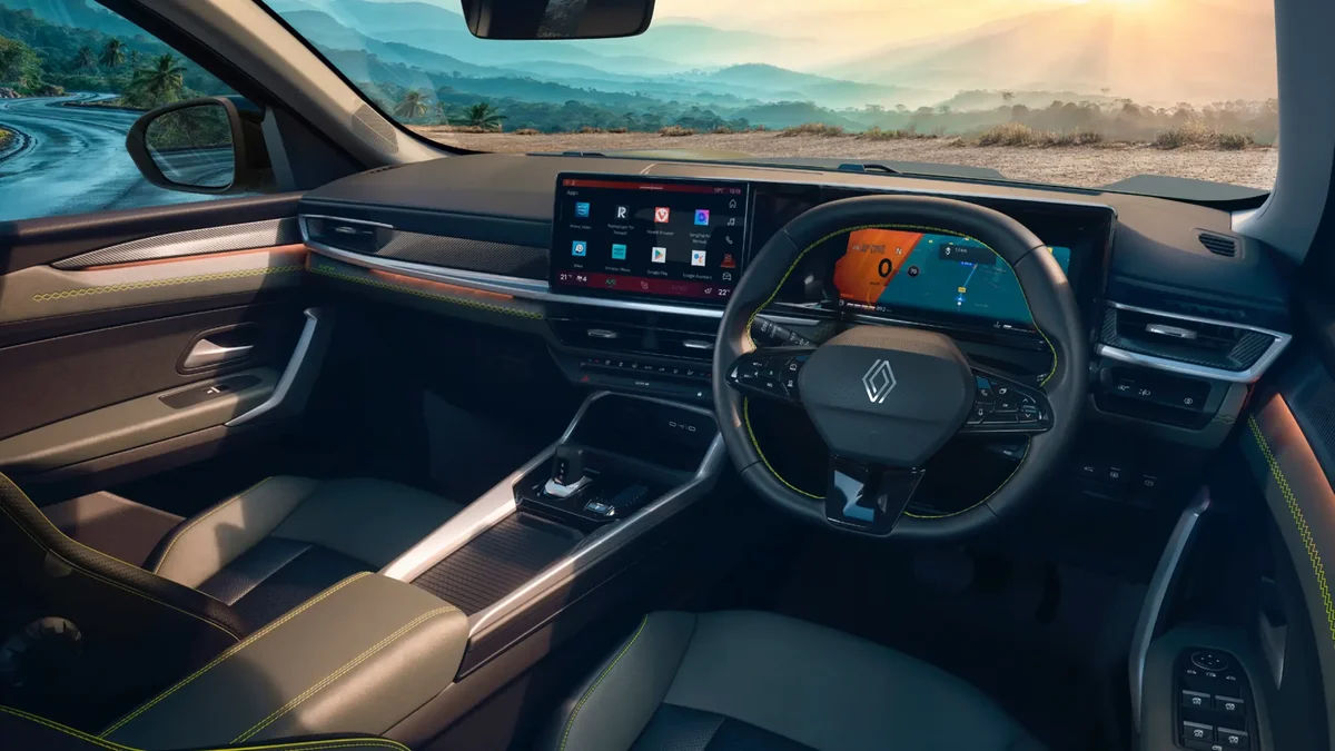 Dual OpenR Link Digital Cockpit (25.65 cm Touchscreen + 26.03 cm Driver Display)