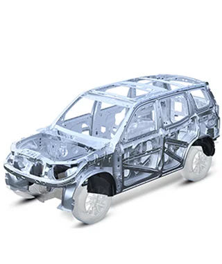 Next-Gen 3G Body-on-Frame Architecture with High-Strength Steel & 4XPLOR Intelligent Terrain Modes