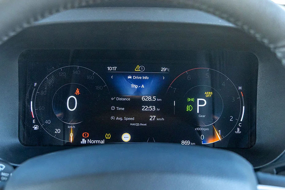 26.03 cm (10.25-inch) Full-Color Digital Driver Display with Turn-by-Turn ADAS Navigation