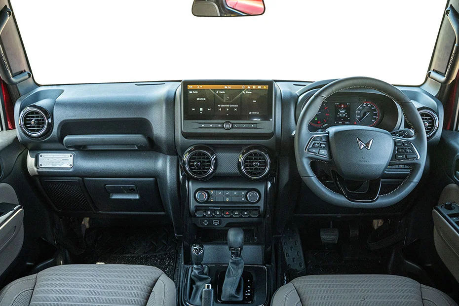 All-Black Washable Adventure Cockpit Dashboard with IP54 Splash-Resistant Switches