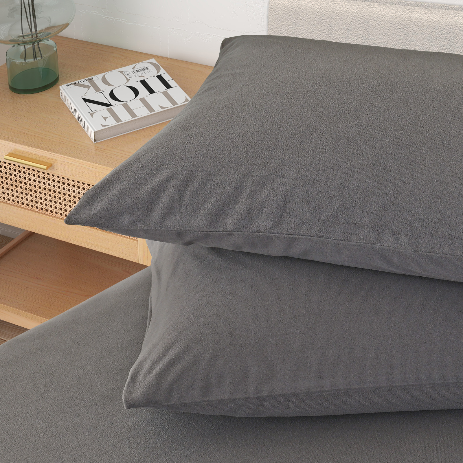 Royal Comfort Fleece Flannel Sheet Set Ultra Soft Warm Winter Thermal Bedding - Picture 16 of 40