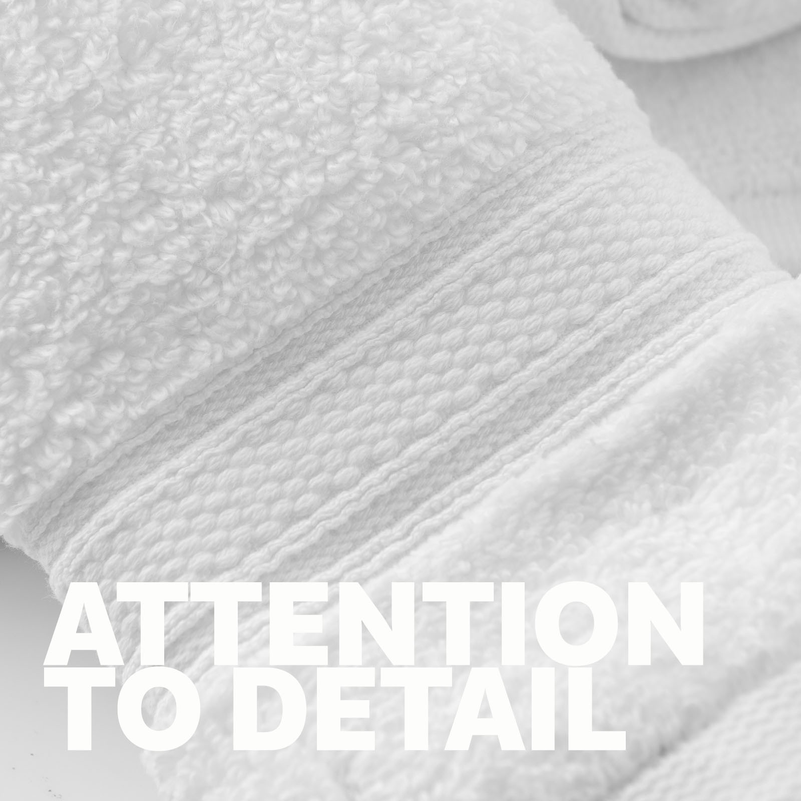 Royal Comfort Towel 8 Piece Set 100% Cotton Zero Twist Luxury Plush Soft - Picture 69 of 70