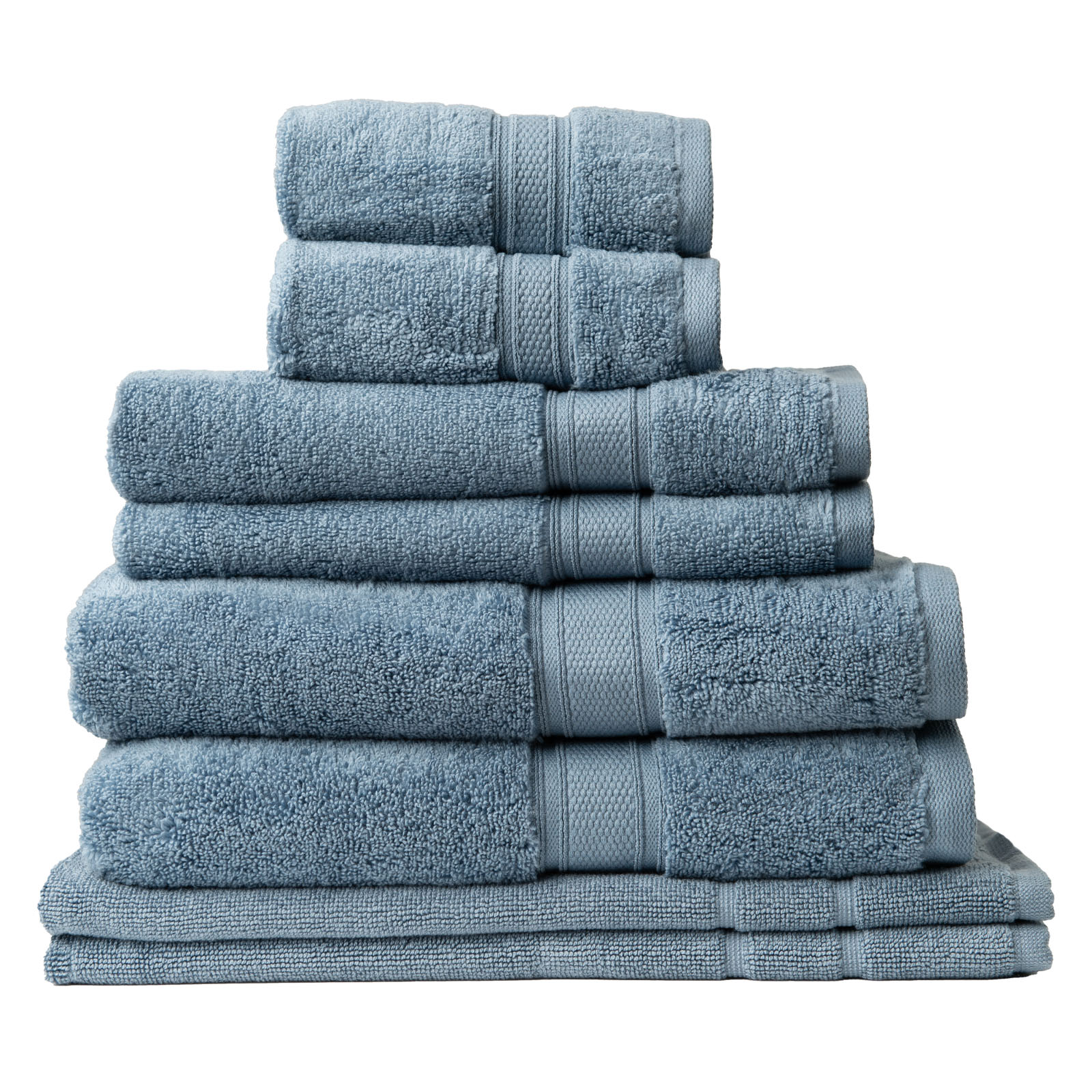 Royal Comfort Towel 8 Piece Set 100% Cotton Zero Twist Luxury Plush Soft - Picture 21 of 70