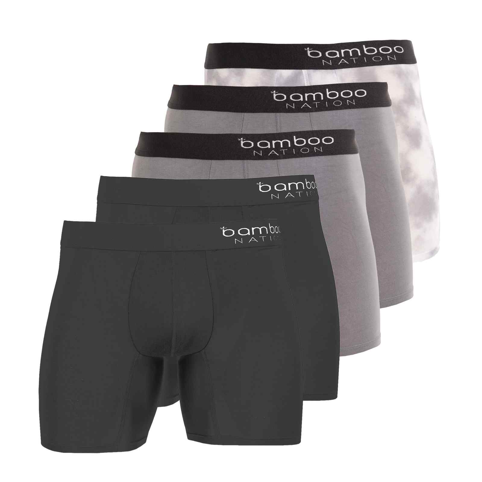 Bamboo Nation Trunks Mens Bamboo Jocks Underwear Anti Chafe - Picture 11 of 60