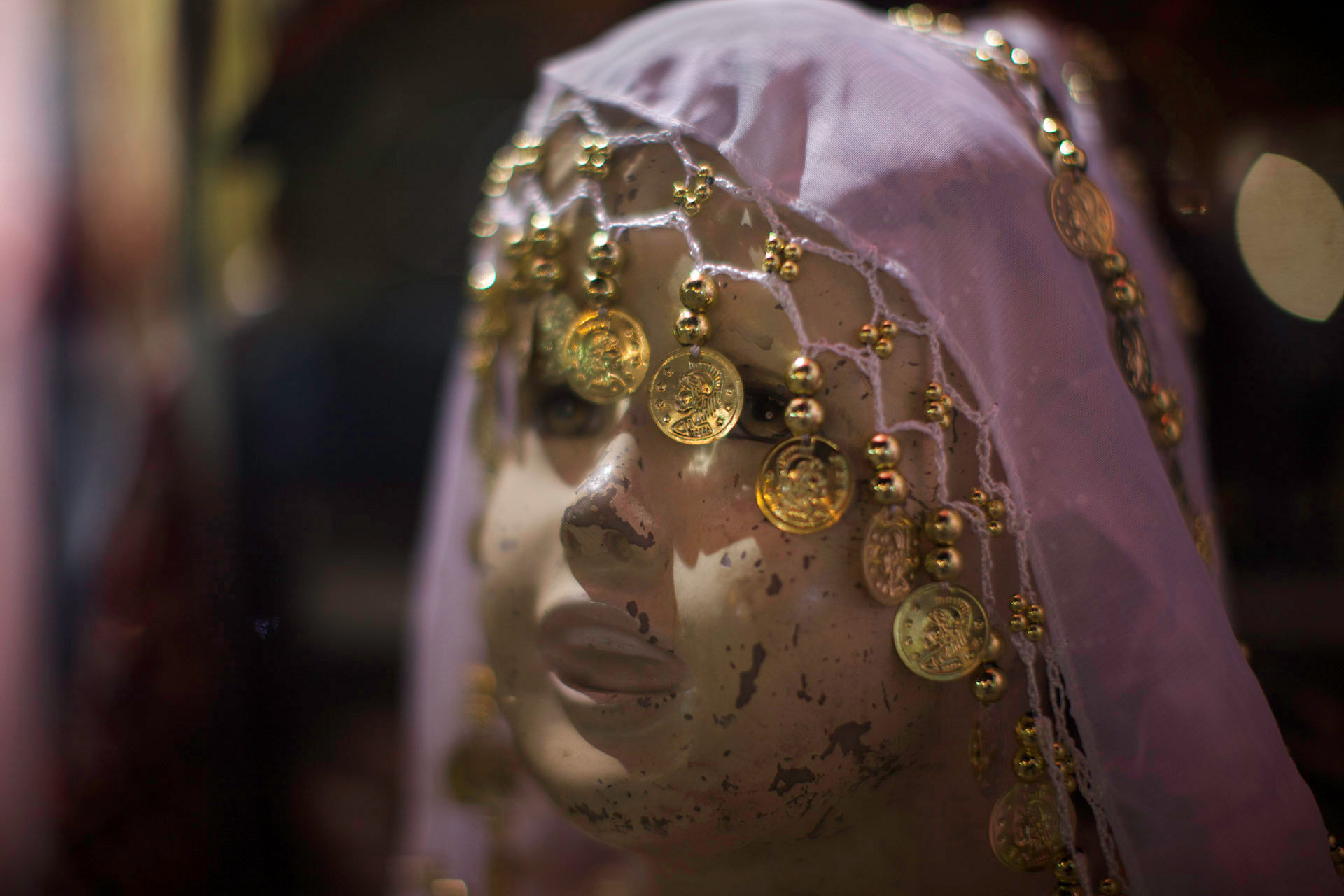 Amman Child with Pink Headscarf