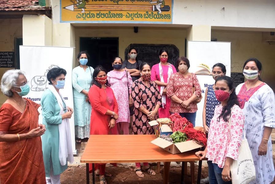Mysuru Book Clubs charitable outreach