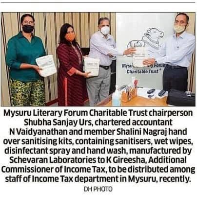 Mysore Book Clubs charitable outreach — 6