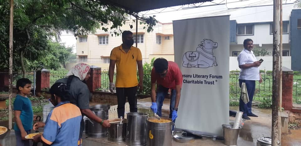 Mysore Book Clubs charitable outreach — 9