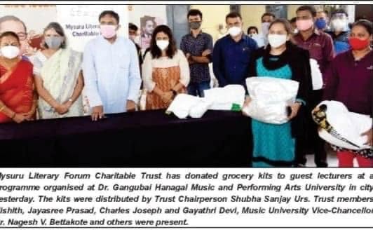 Mysore Book Clubs charitable outreach — 13
