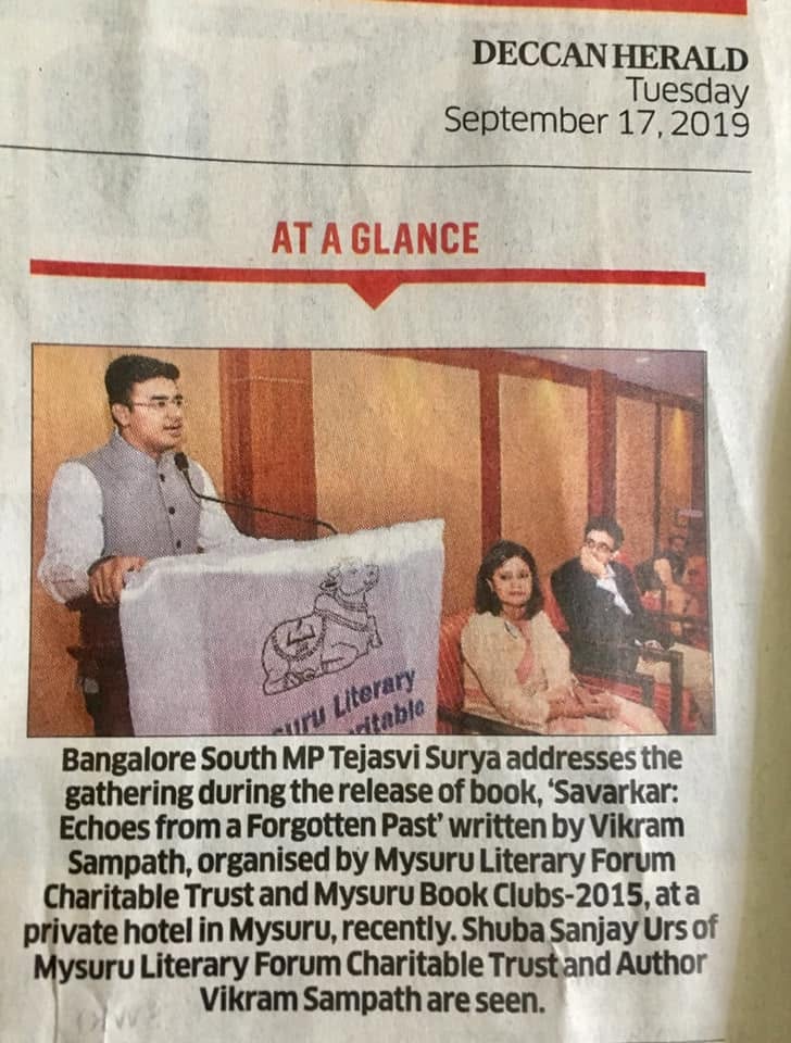 Mysuru Book Clubs in the news