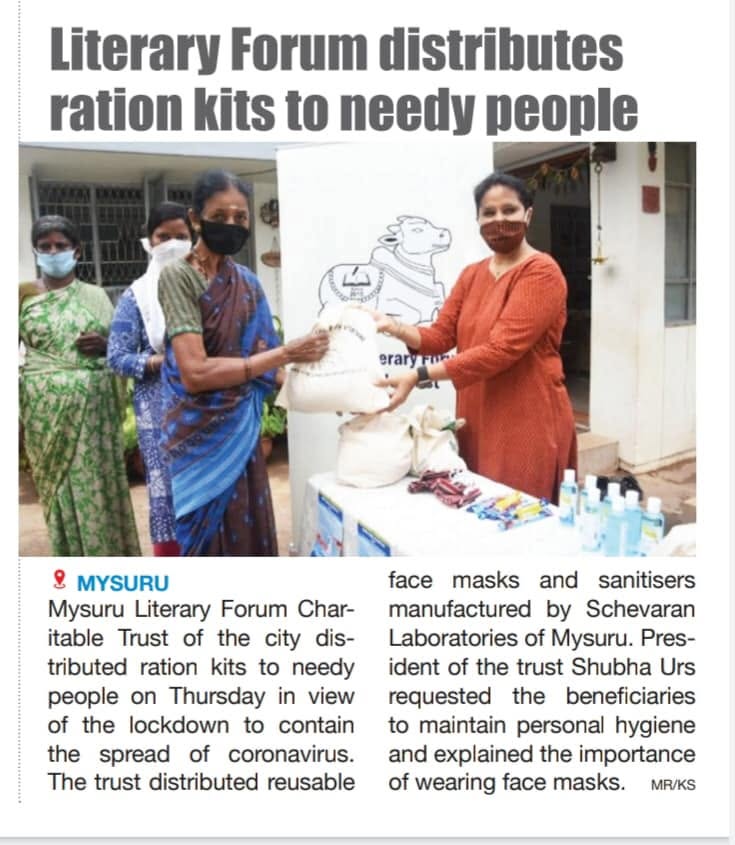 Mysuru Book Clubs in the news