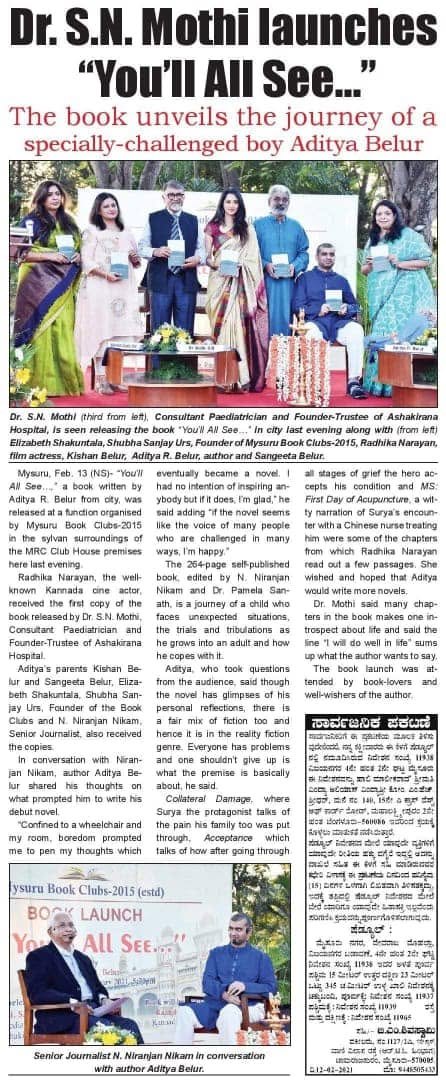 Mysuru Book Clubs in the news