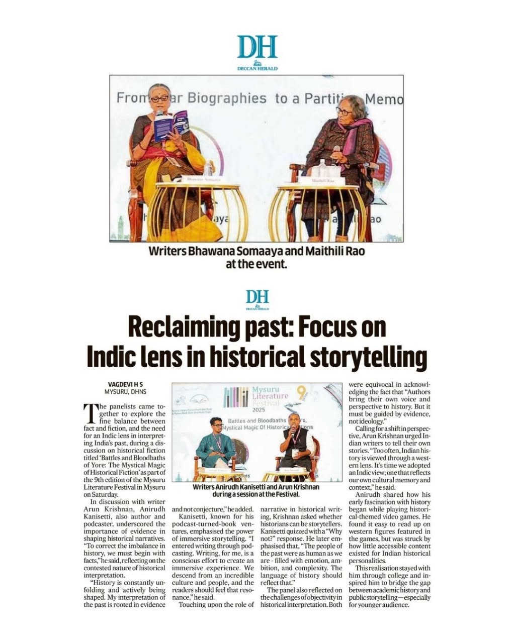 Mysore Book Clubs in the news — 31