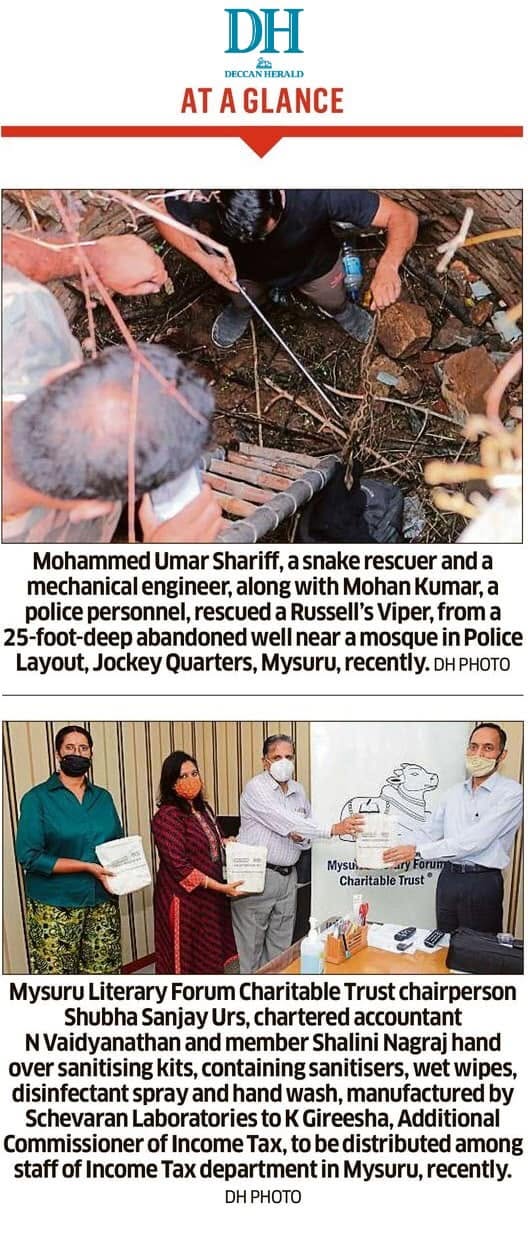Mysuru Book Clubs in the news