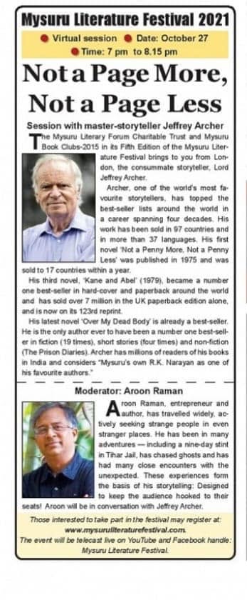 Mysuru Book Clubs in the news