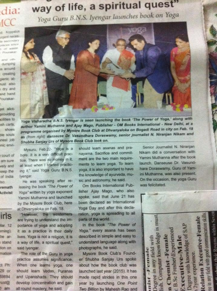 Mysuru Book Clubs in the news