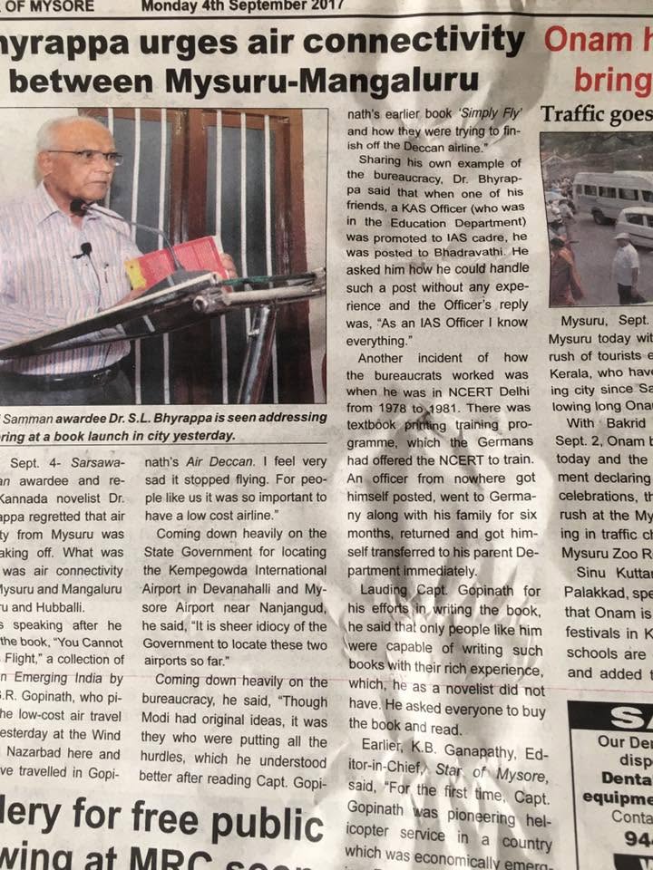 Mysuru Book Clubs in the news