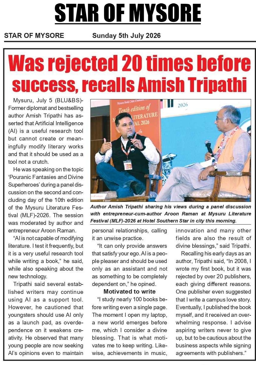 Mysuru Book Clubs in the news