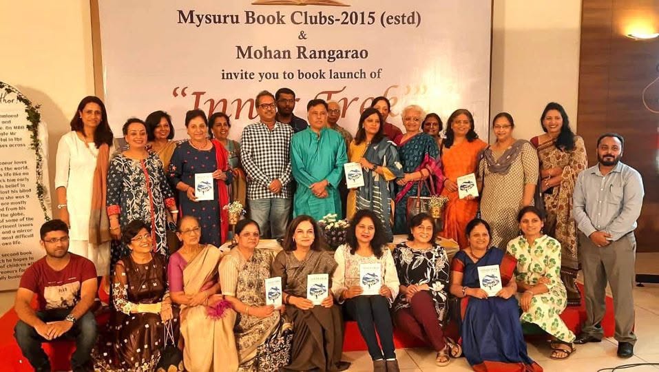 Mysuru Book Clubs book launch of Inner Trek by Mohan Rangarao