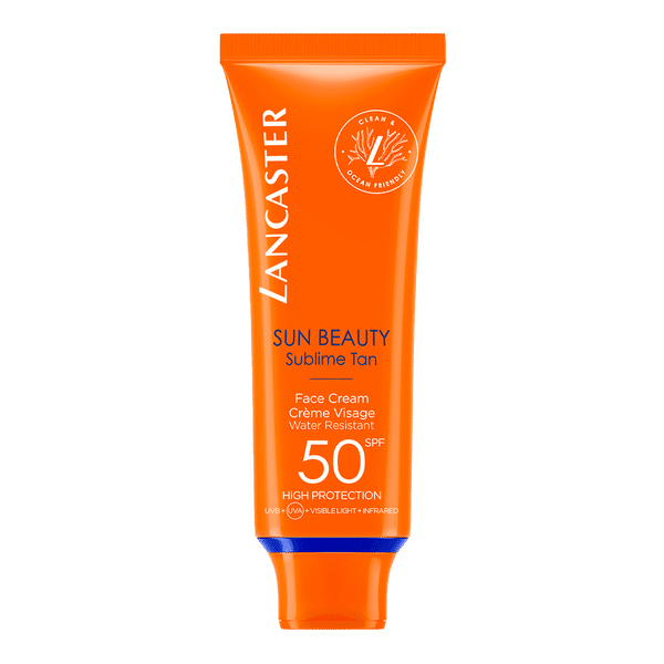 كريم صن بيوتي للوجه بعامل حماية من الشمس SPF50