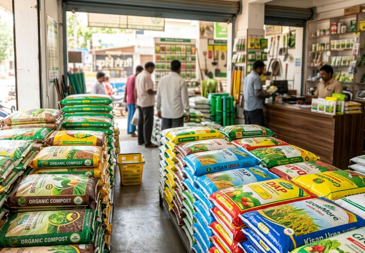 Chemical and organic fertilizers