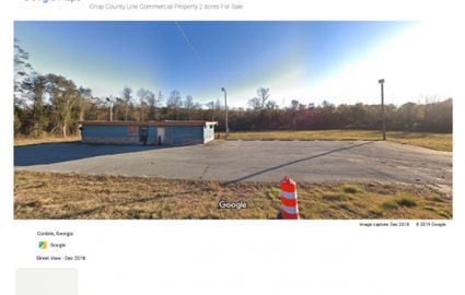 Cordele Commercial Real Estate Former C-store, $79,900